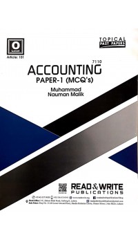 O/L Accounting Paper 1 (MCQ's) - Article No. 101
